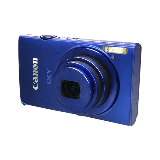 Canon デジタルカメラ ブルー 光学5倍ズーム 広角24mm Wi-Fi対応 キャノン SDカード IXY420F(BL) 中古 T1
