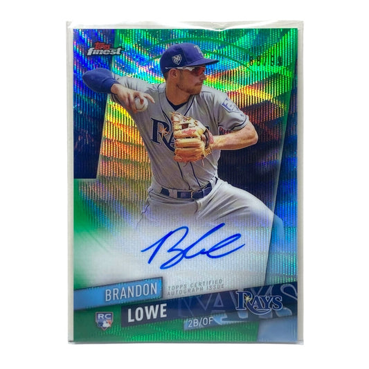 TOPPS MLBカード FINEST BRANDON LOWE RAYS 88/99 #FA-BL 中古 IT2