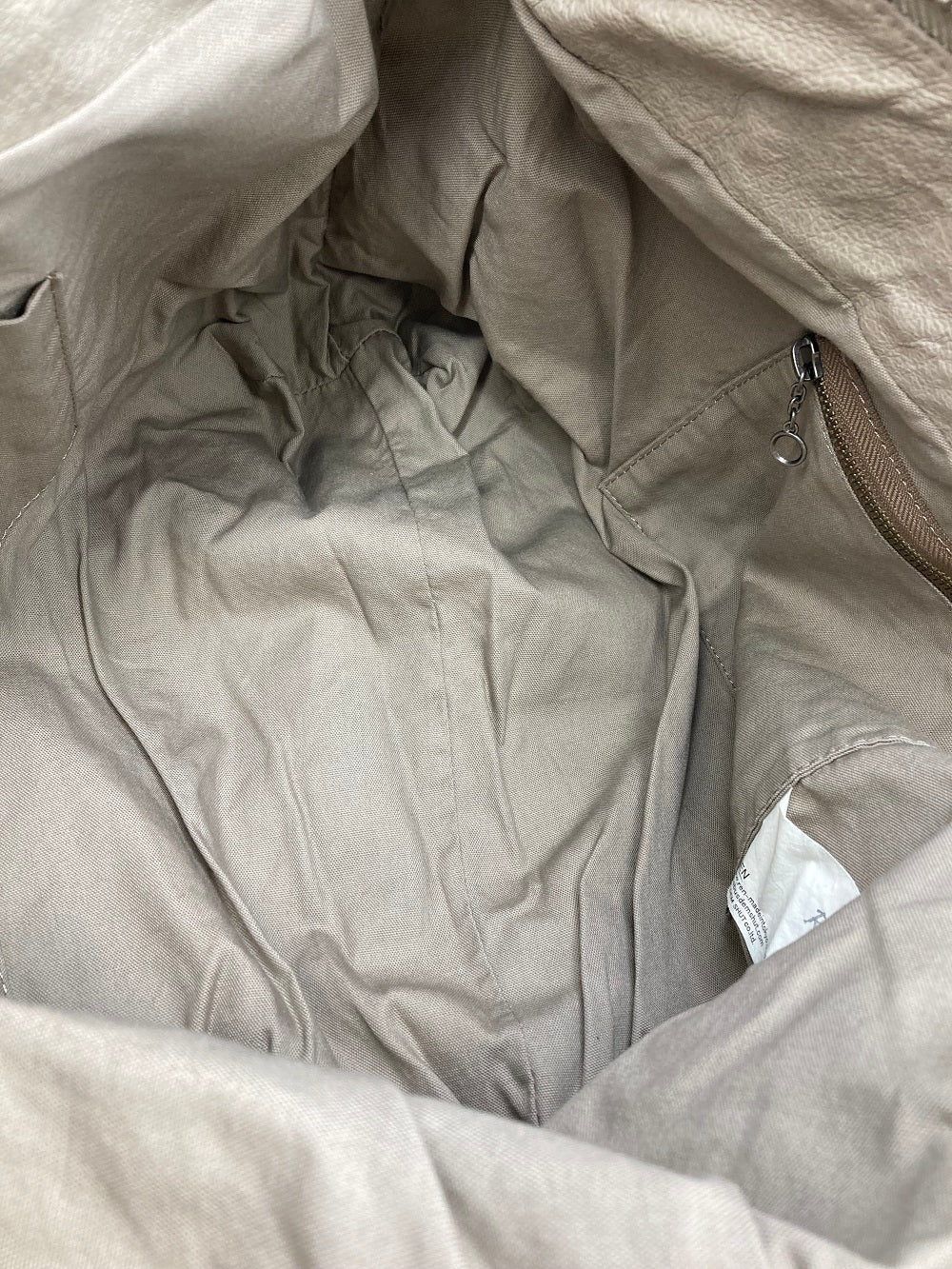 REN レン ピッグスキン 2WAY ボストンバッグ BG-121 ベージュグレイ メンズ 中古 4