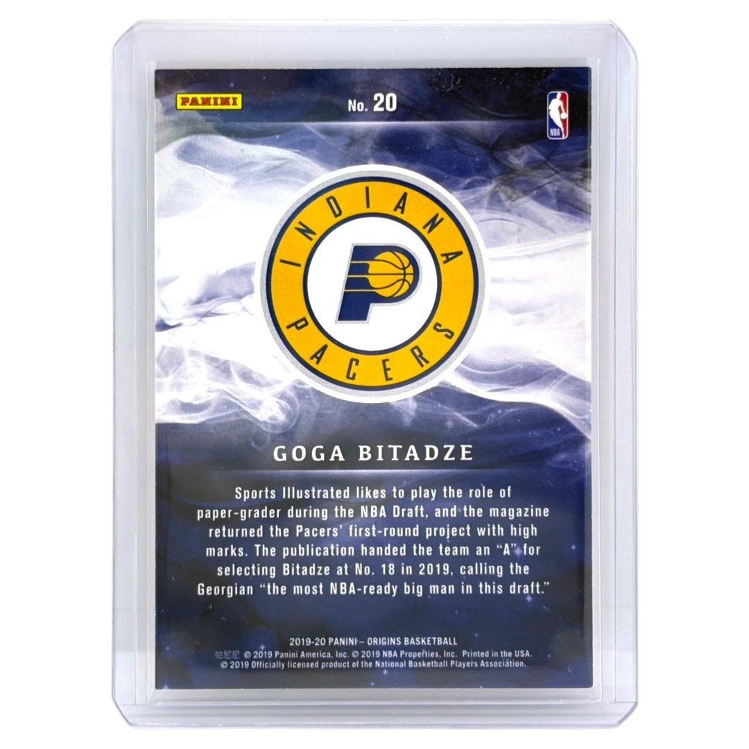 PANINI NBAカード ORIGINS GOGA BITADZE INDIANA PACERS #20 中古 IT1