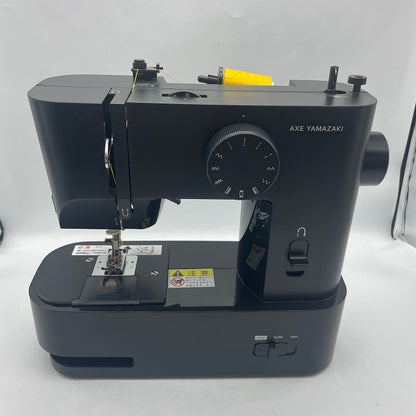 AXE YAMAZAKI ミシン MM-10 スタイリッシュ コンパクト 縫物 育児 家事 携帯 裾上げ 中古 R4