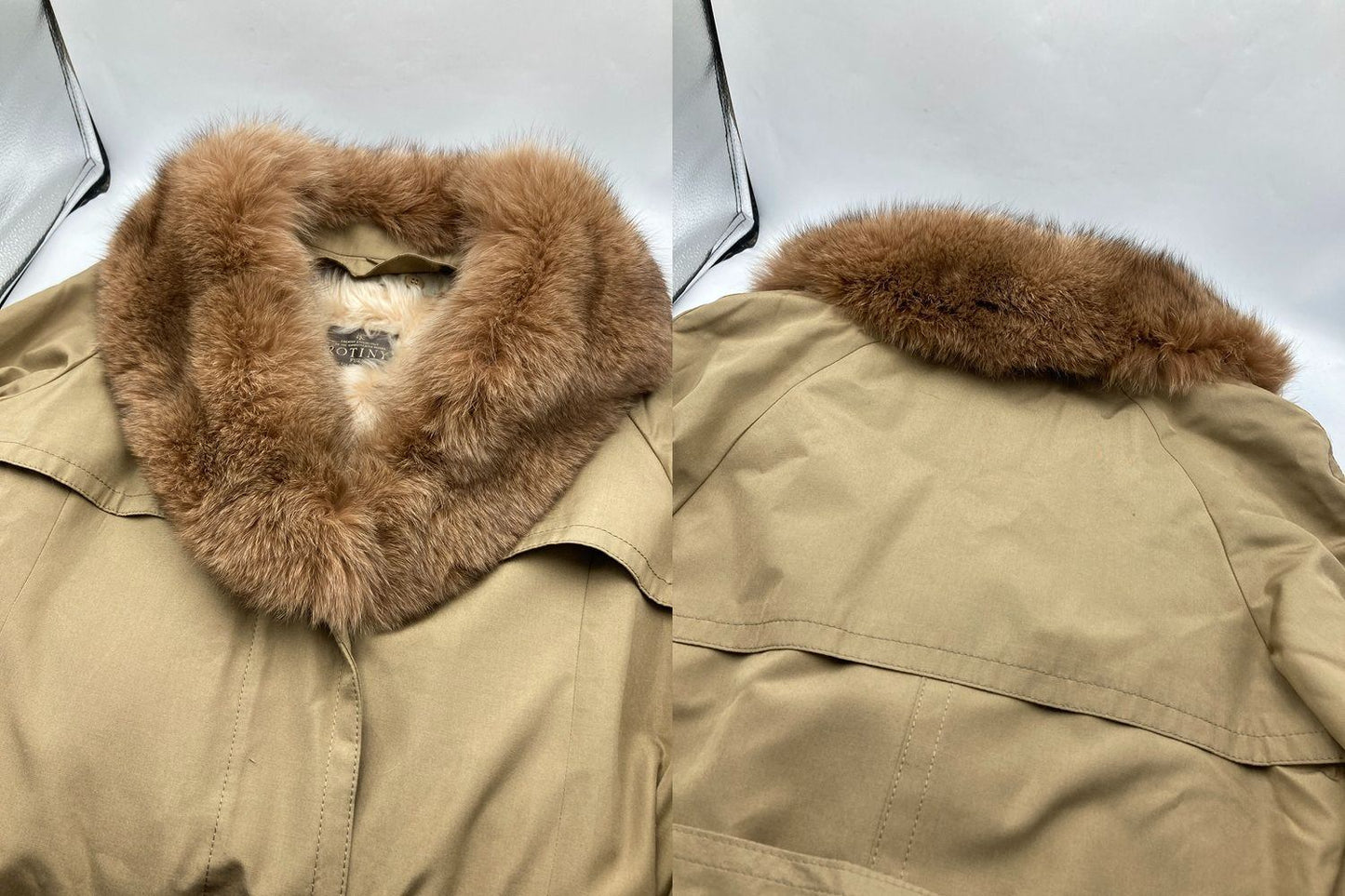 ROTINY ロティニー ファー ライナー付き ロングコート サイズLL 中古 D4
