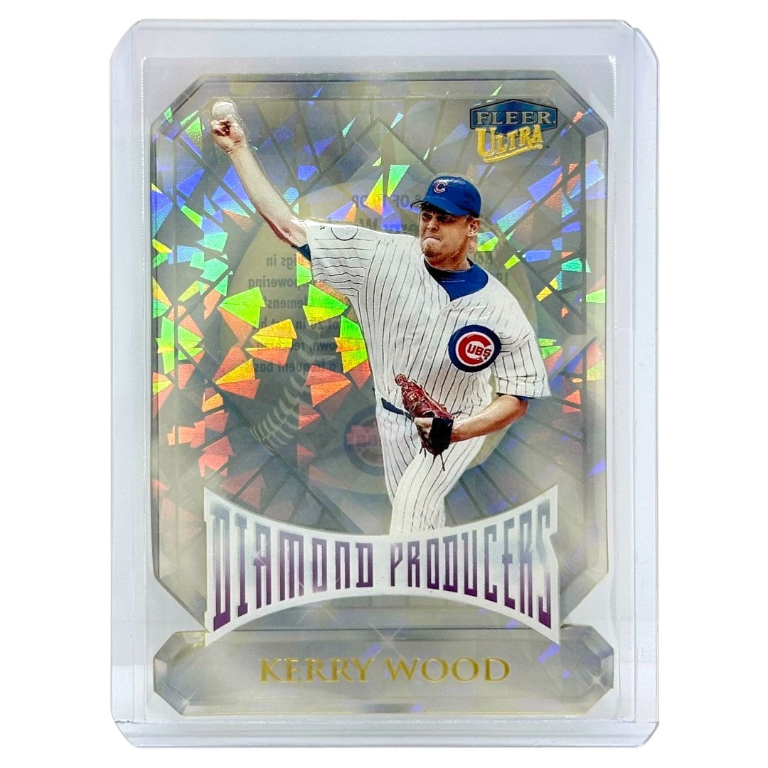 FLEER MLBカード ULTRA DIAMOND PRODUCERS DIE-CUT KERRY WOOD CHICAGO CUBS #8 中古 IT1
