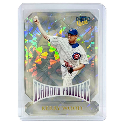 FLEER MLBカード ULTRA DIAMOND PRODUCERS DIE-CUT KERRY WOOD CHICAGO CUBS #8 中古 IT1
