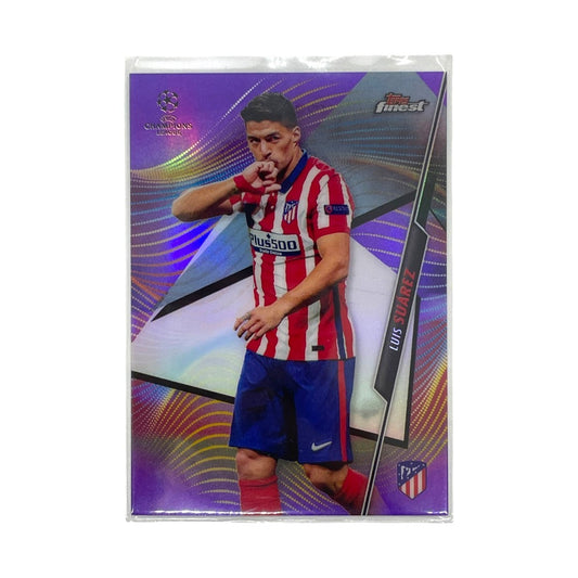 TOPPS サッカーカード FINEST LUIS SUAREZ ATLETICO DE MADRID 004/250 #59 中古 IT1