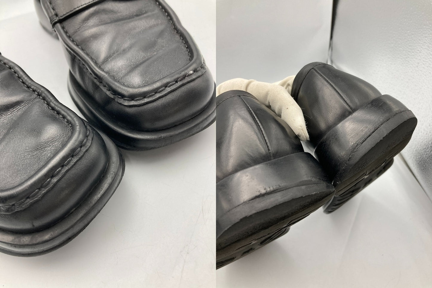 Salvatore Ferragamo フェラガモ コインローファー メンズ サイズ7 1/2 中古 D4