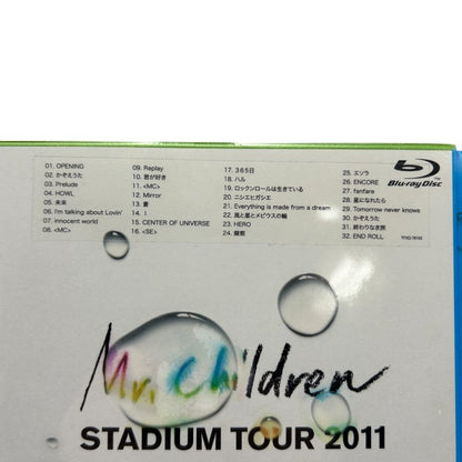 未開封品 Mr.Children ミスチル sense ブルーレイ Blu-ray ミスターチルドレン ライブ 円盤 中古 W４