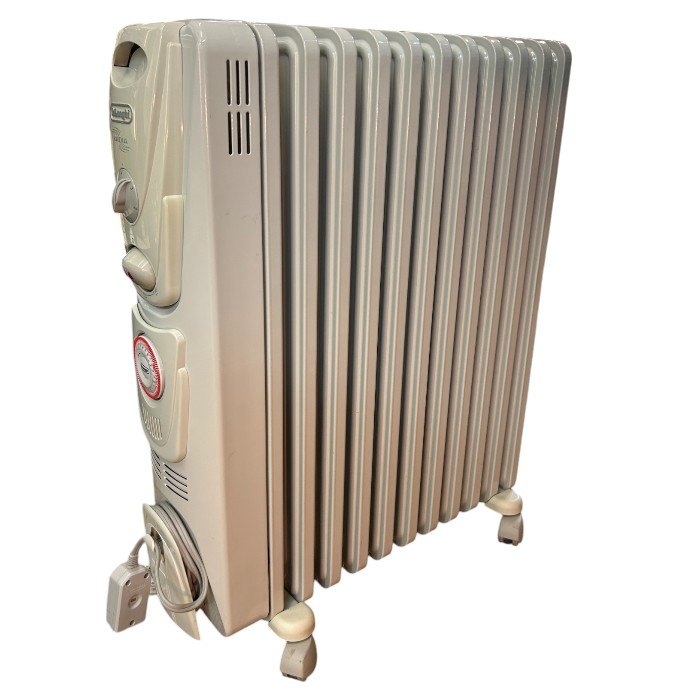 Delonghi デロンギ オイルヒーター R631112EF 24時間タイマー搭載 11枚フィン 暖房器具 家電 油入式 可変式 中古 W４