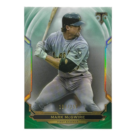 TOPPS MLBカード TRIPLE THREADS MARK MCGWIRE OAKLAND ATHLETICS /259 #47 中古 IT2