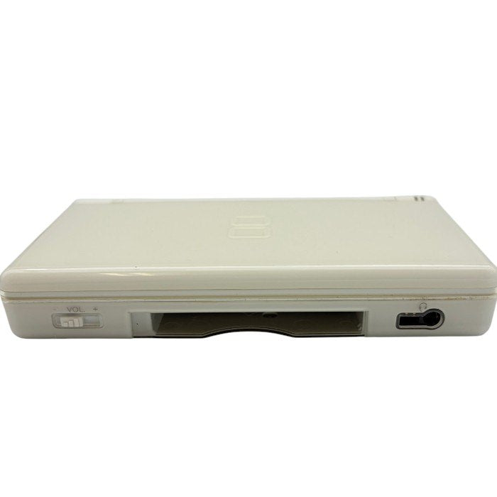 NINTENDO DS Lite クリスタルホワイト 本体 任天堂 ゲーム機 充電器付 USG-001 中古 W1