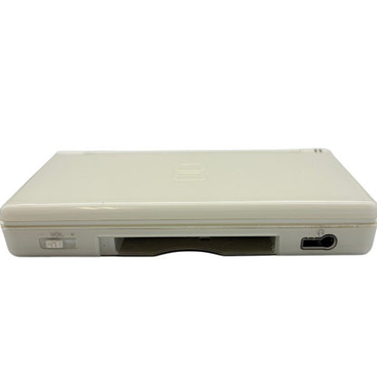NINTENDO DS Lite クリスタルホワイト 本体 任天堂 ゲーム機 充電器付 USG-001 中古 W1