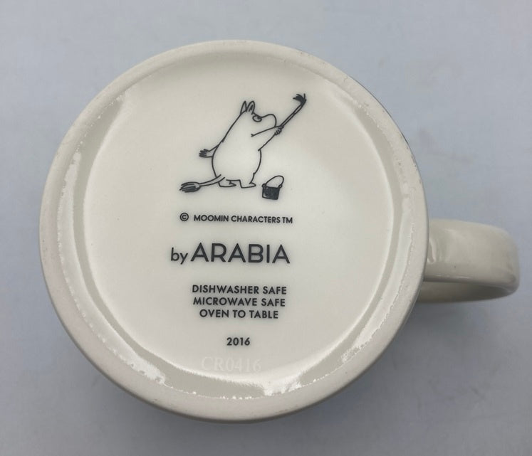 ARABIA アラビア ムーミン 2016年 冬季限定 スノーホース マグカップ 中古 D4