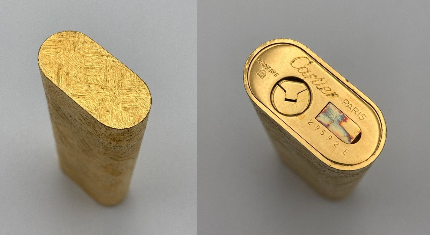 ジャンク品 Cartier カルティエ ガスライター 中古 D4