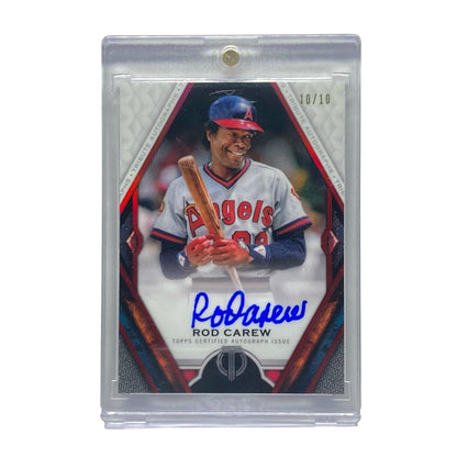 TOPPS MLBカード TRIBUTE ROD CAREW ANGELS 10/10 #TA-RC 中古 IT2