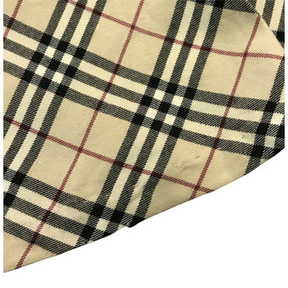 BURBERRY バーバリー ロングスカート レディース ウール ノバチェック ロンドン ベルト ベージュ 40サイズ FX005-045 中古 T1