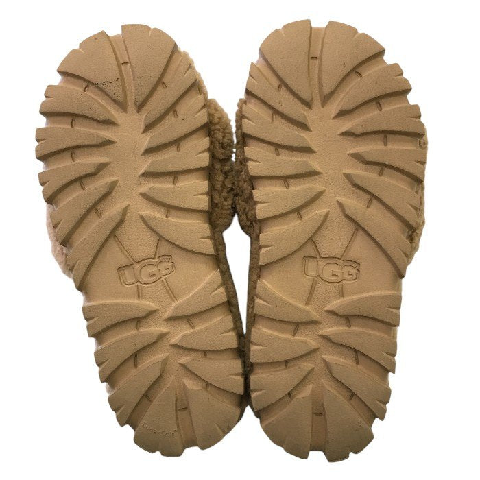 UGG Cozetta Curly コゼッタ カーリー サンダル レディース 冬 ボア CHESTNUT 23cm 1130838 中古 M1