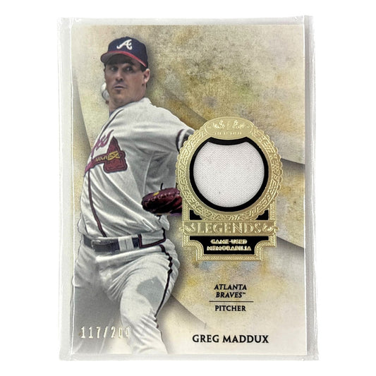 TOPPS MLBカード TIER ONE GREG MADDUX ATLANTA BRAVES 117/200 #T1RL-GM 中古 IT1