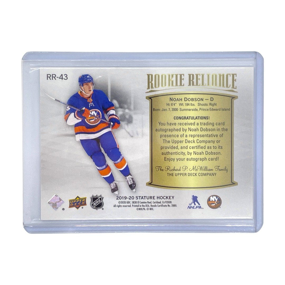 UPPER DECK NHLカード STATURE NOAH DOBSON ISLANDERS #RR-43 中古 IT1