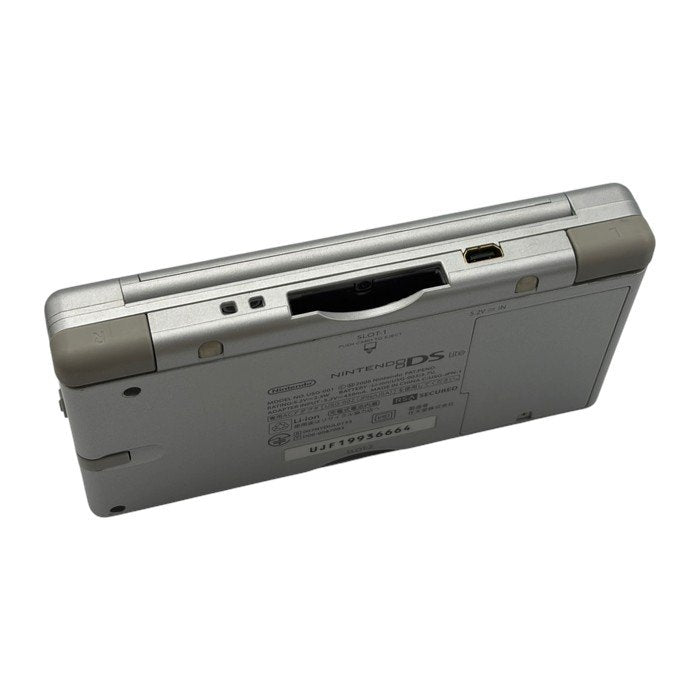 ニンテンドー NINTENDO DS Lite USG-001 グロスシルバー 任天堂 ゲーム機 ハード レトロ 中古 W４