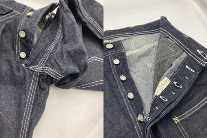 FREEWHEELERS フリーホイーラーズ デリックマンオーバーオールズ ワークパンツ サイズ32×32 メンズ 中古 D4