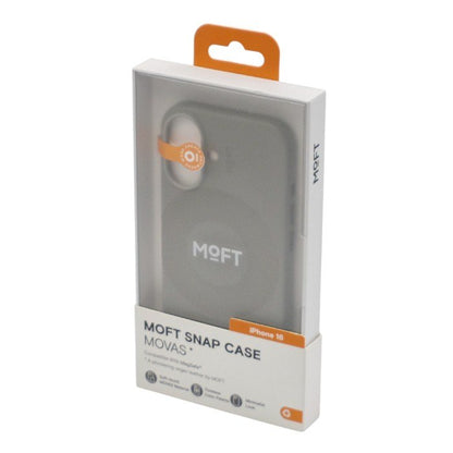 MOFT SNAP CASE MOVAS iPhone16専用 レザー調ケース 中古 a1