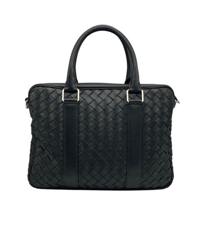 BOTTEGA VENETA ボッテガヴェネタ イントレチャート ブリーフケース ブラック 中古 D4