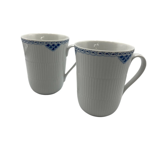 Royal Copenhagen ロイヤルコペンハーゲン プリンセス マグ ペア 350ml 中古 D4