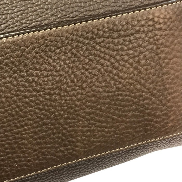 COACH コーチ ハンドバッグ レディース レザー トートバッグ ベルトデザイン ブラウン 10212 中古 T1
