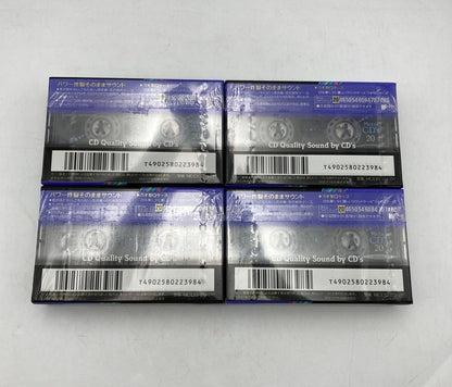 maxell Metal CD's 20分 カセットテープ 2PACK 4個セット 中古 D4