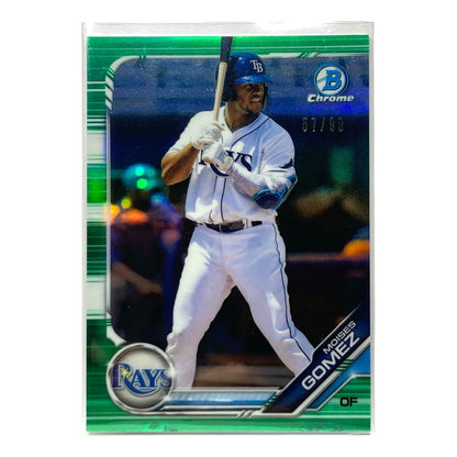TOPPS MLBカード BOWMAN CHROME MOISES GOMEZ RAYS 57/99 #BDC-143 中古 IT2