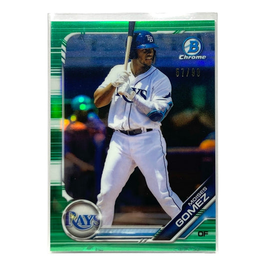 TOPPS MLBカード BOWMAN CHROME MOISES GOMEZ RAYS 57/99 #BDC-143 中古 IT2