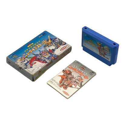 YUTAKA ファミコンソフト SDガンダム ガチャポン戦士4 ニュータイプストーリー1990年 ファミリーコンピュータ 中古 a4