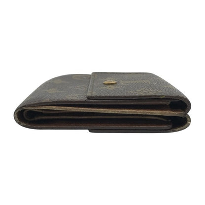 LOUIS VUITTON ルイヴィトン モノグラム ポルトモネ ビエカルトクレディ 財布 レディース 3つ折り ダブルホック M61652 中古 T1