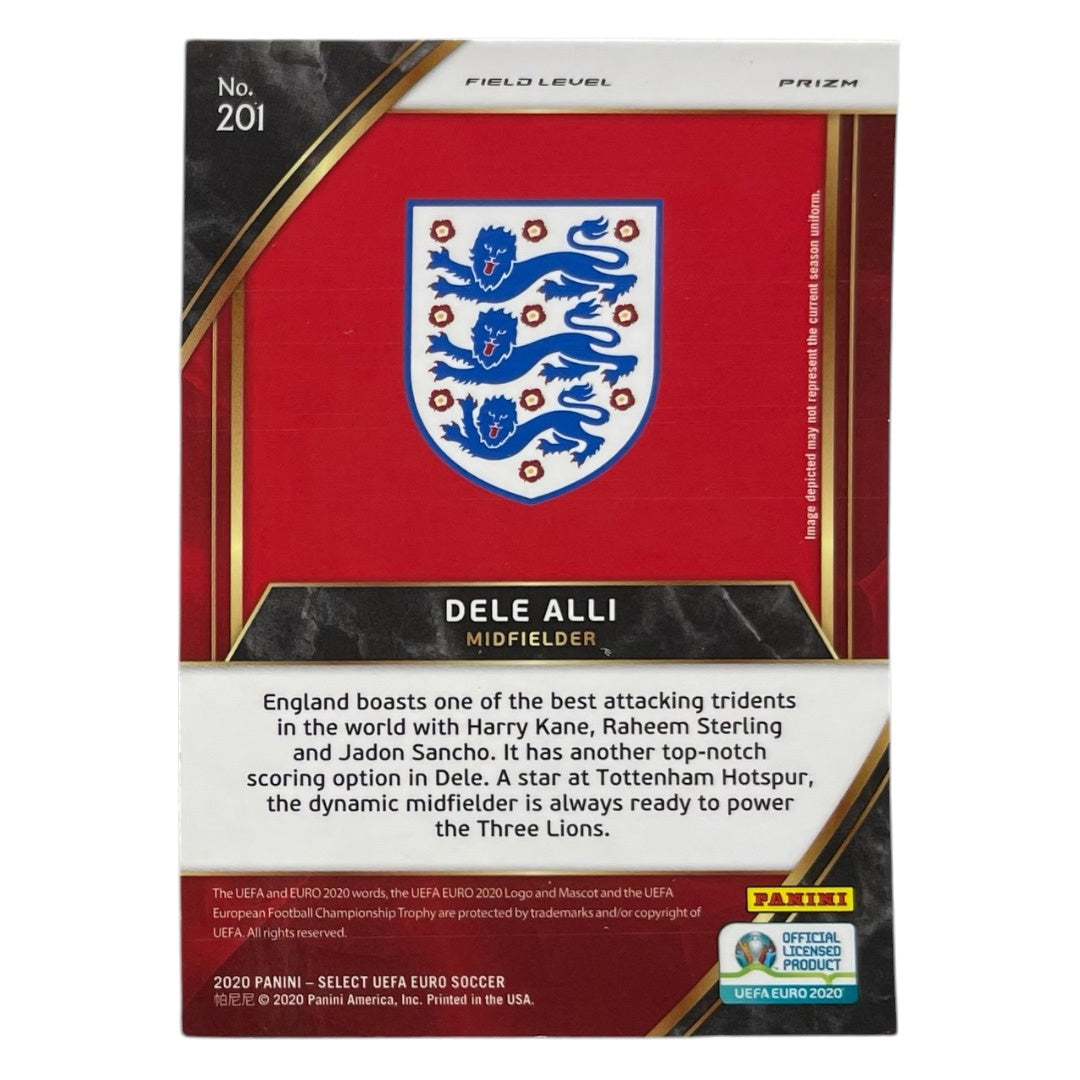 PANINI サッカーカード SELECT UEFA EURO PRIZM DELE ALLI ENGLAND #201 中古 IT2