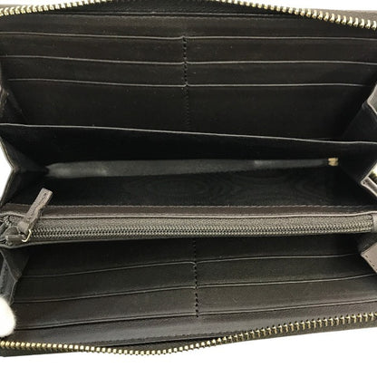 GUCCI グッチ GGキャンバス SUKEY 長財布 ユニセックス ラウンドファスナー ジップ スーキー インターロッキング ブラウン 308012 中古 T1