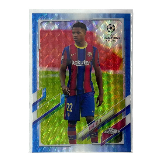 TOPPS サッカーカード CHROME ANSU FATI BARCELONA /75 #15 中古 IT1