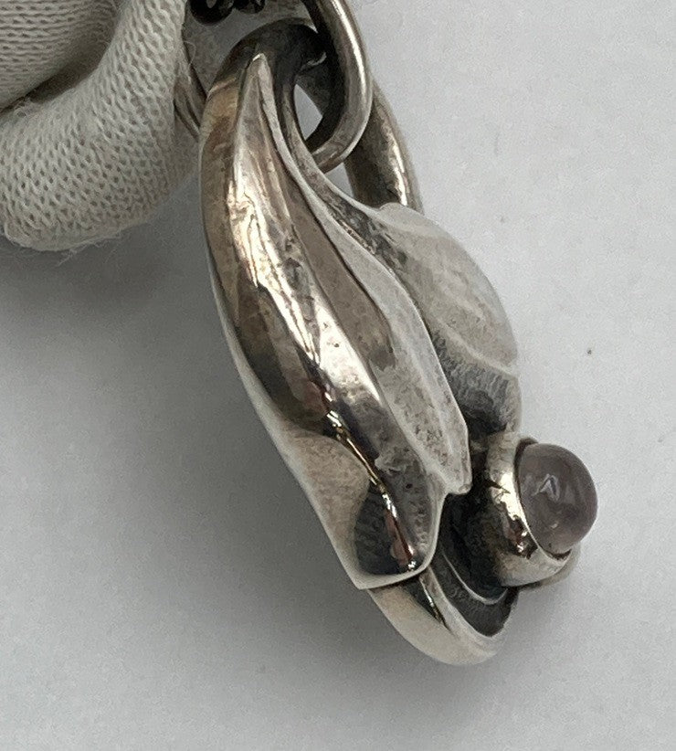 GEORG JENSEN ジョージジェンセン 1999年 ヘリテージ イヤーネックレス SV925 中古 D4
