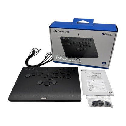 NOLVA Mechanical All-Button Arcade Controller for PlayStation®5, Windows PC HORI ホリ コントローラー レバーレスコントローラー 中古 W1