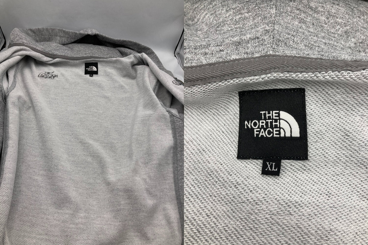 THE NORTH FACE ザ・ノースフェイス スクエアロゴ フルジップパーカー NT11952 サイズXL メンズ 中古 D4
