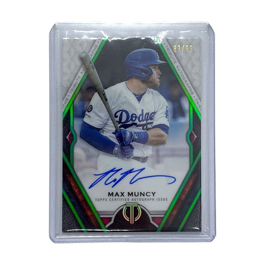 TOPPS MLBカード TRIBUTE MAX MUNCY LOS ANGELES DODGERS 83/99 #TA-MM 中古 IT1