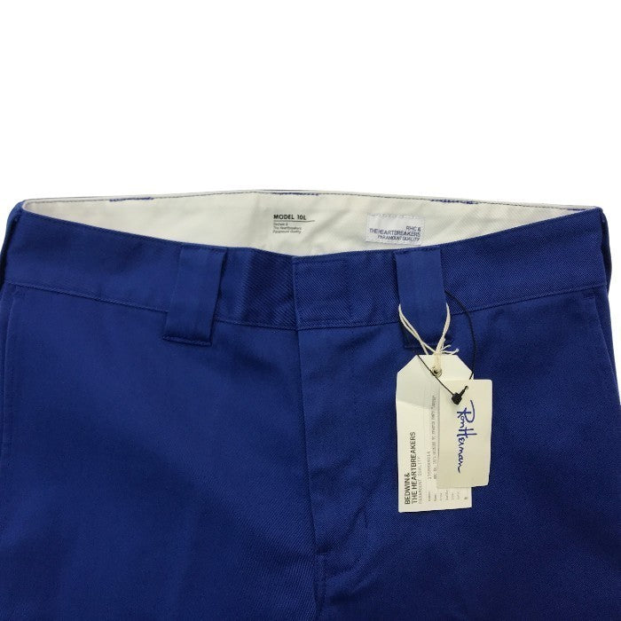 Dickies × Ron Herman ディッキーズ ロンハーマン ワークパンツ メンズ コットン ロング KALI KUSTOM FIT ブルー 2サイズ 17SBRH4014 中古 T1