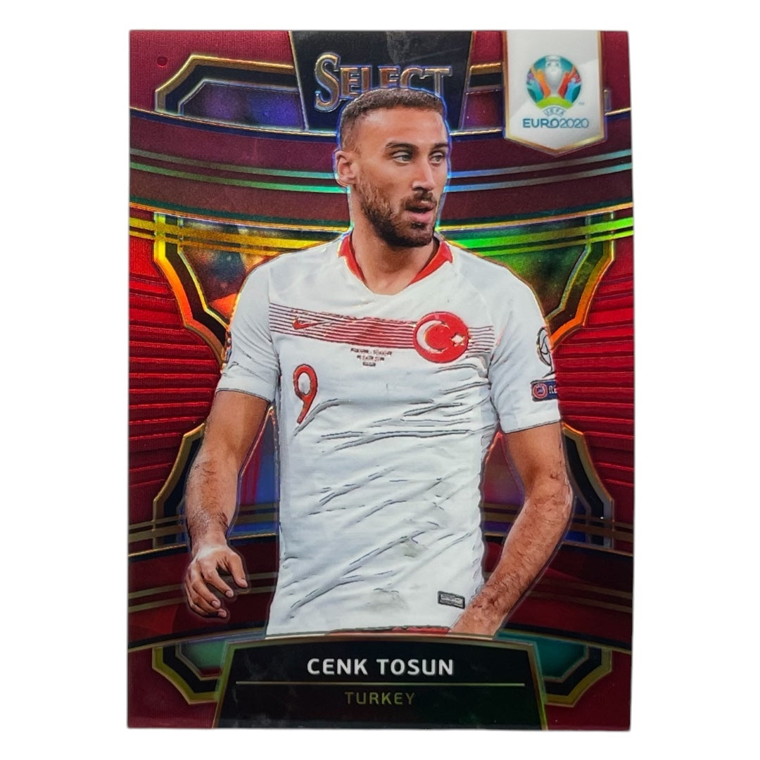 PANINI サッカーカード SELECT UEFA EURO PRIZM CENK TOSUN TURKEY /165 #66 中古 IT2