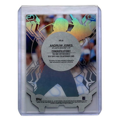 TOPPS MLBカード HIGH TEX ANDRUW JONES ATLANTA BRAVES #HTA-AJ 中古 IT2
