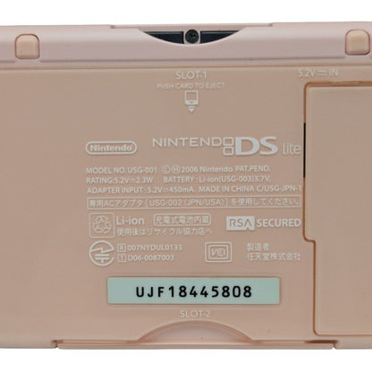NINTENDO DS Lite ノーブルピンク USG-001 中古 H4