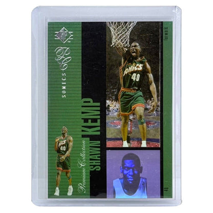 UPPER DECK NBAカード SP PREMIUM COLLECTION SHAWN KEMP SEATTLE SONICS #PC35 中古 IT1