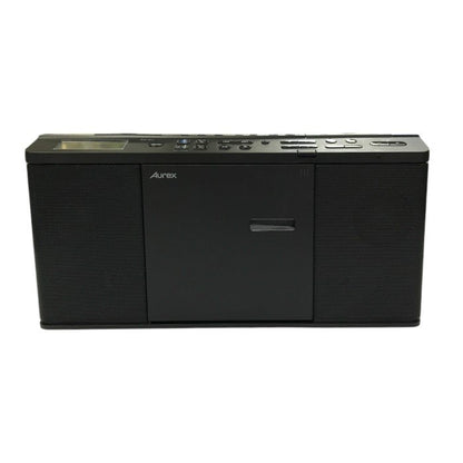 東芝 Aurex CD/ラジオ/SD/USB プレーヤー ブラック Bluetooth ワイドFM/AM 語学学習 高音質 TY-ANX1 中古 T1