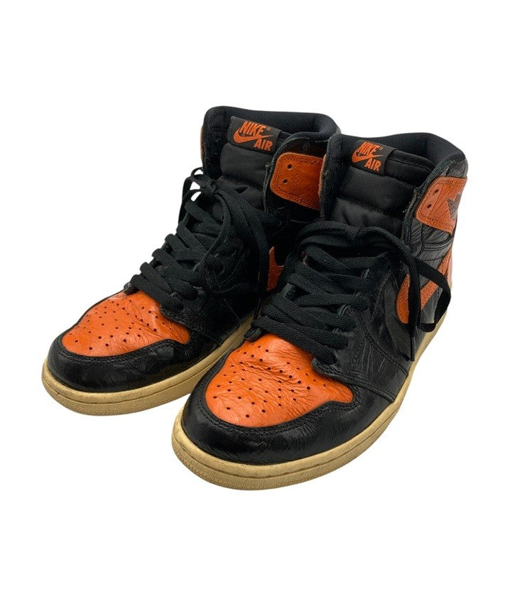 NIKE AIR JORDAN 1 RETRO HIGH OG ナイキ エアジョーダン I レトロ ハイ シャッタード バックボード 555088-028 スニーカー サイズ27.5cm 中古 D4