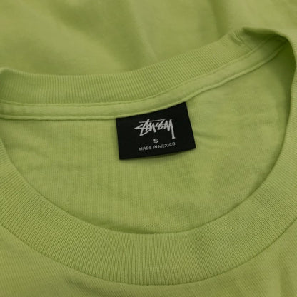 STUSSY ステューシー 長袖 メンズ 秋 綿100％ ライトグリーン Sサイズ 中古 M1