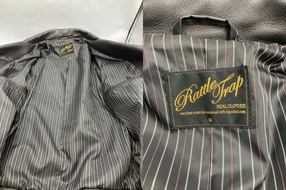 RATTLE TRAP ラトルトラップ ラムレザー ダブルライダース M0523LJM211 サイズM 中古 D4