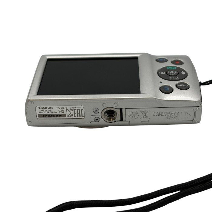 Canon デジタルカメラ IXY 180 シルバー 光学8倍ズーム IXY180SL キヤノン 家電 デジカメ イクシー 2000万画素 中古 W1